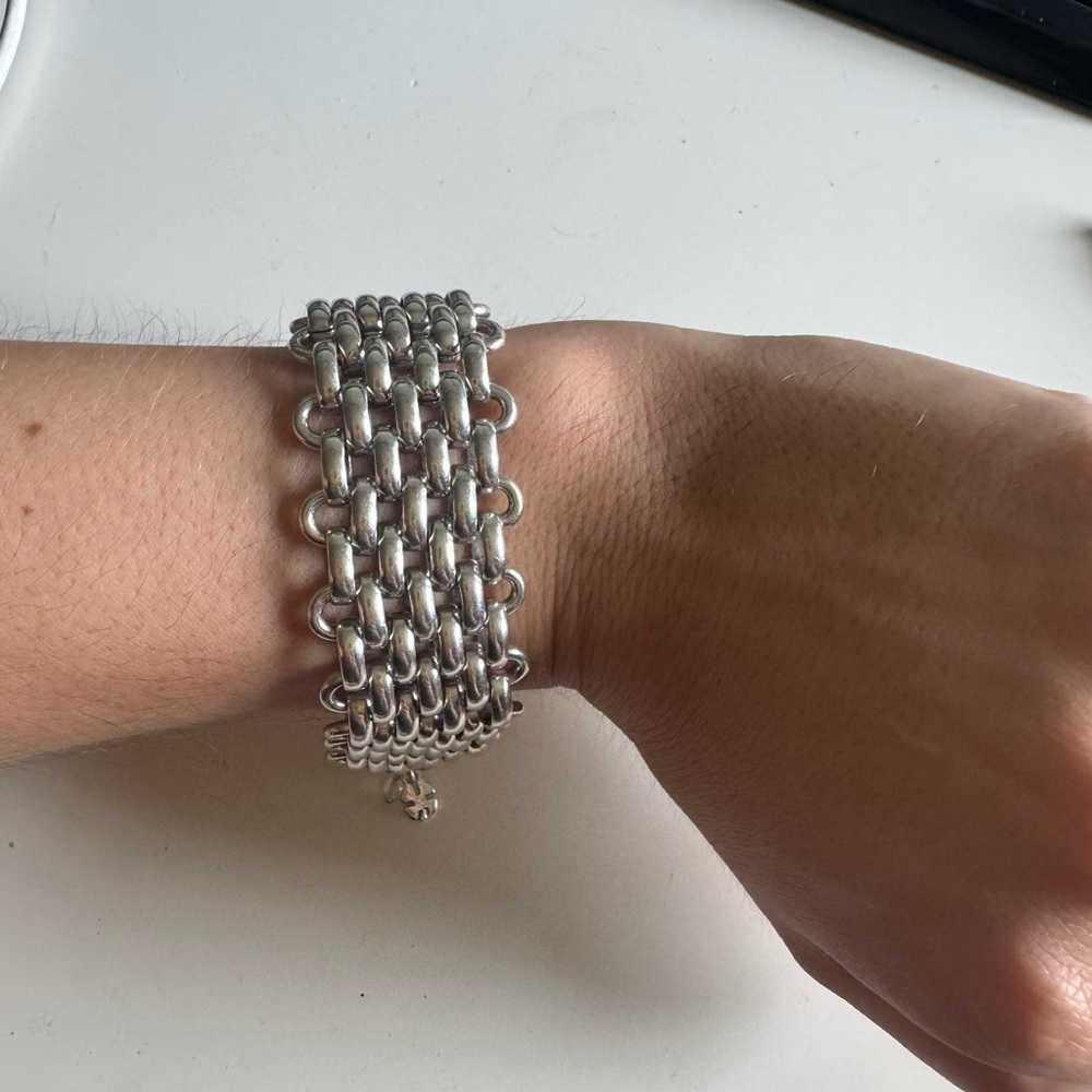 Lucky Silver Chain Bracelet! 🤍 🍀